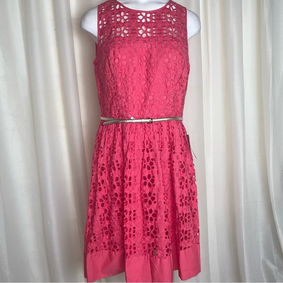 Eliza J Dresses & Skirts - Eliza J Fit Flare Belted Dress